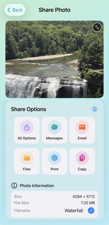 Easily Share Photos