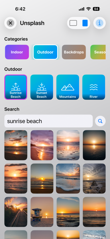 Categories and Search