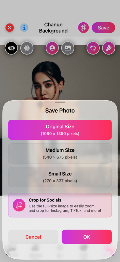 Hi-res and Crop